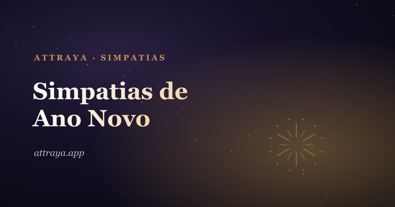 Simpatias de Ano Novo