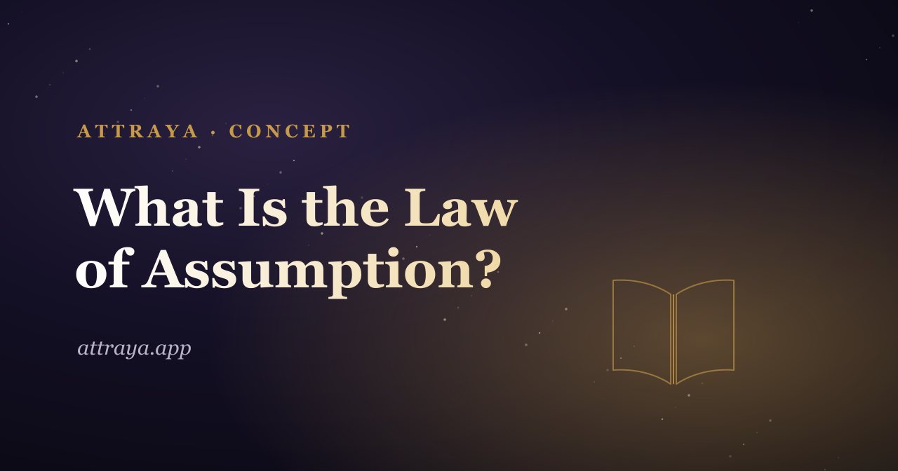 What Is the Law of Assumption?