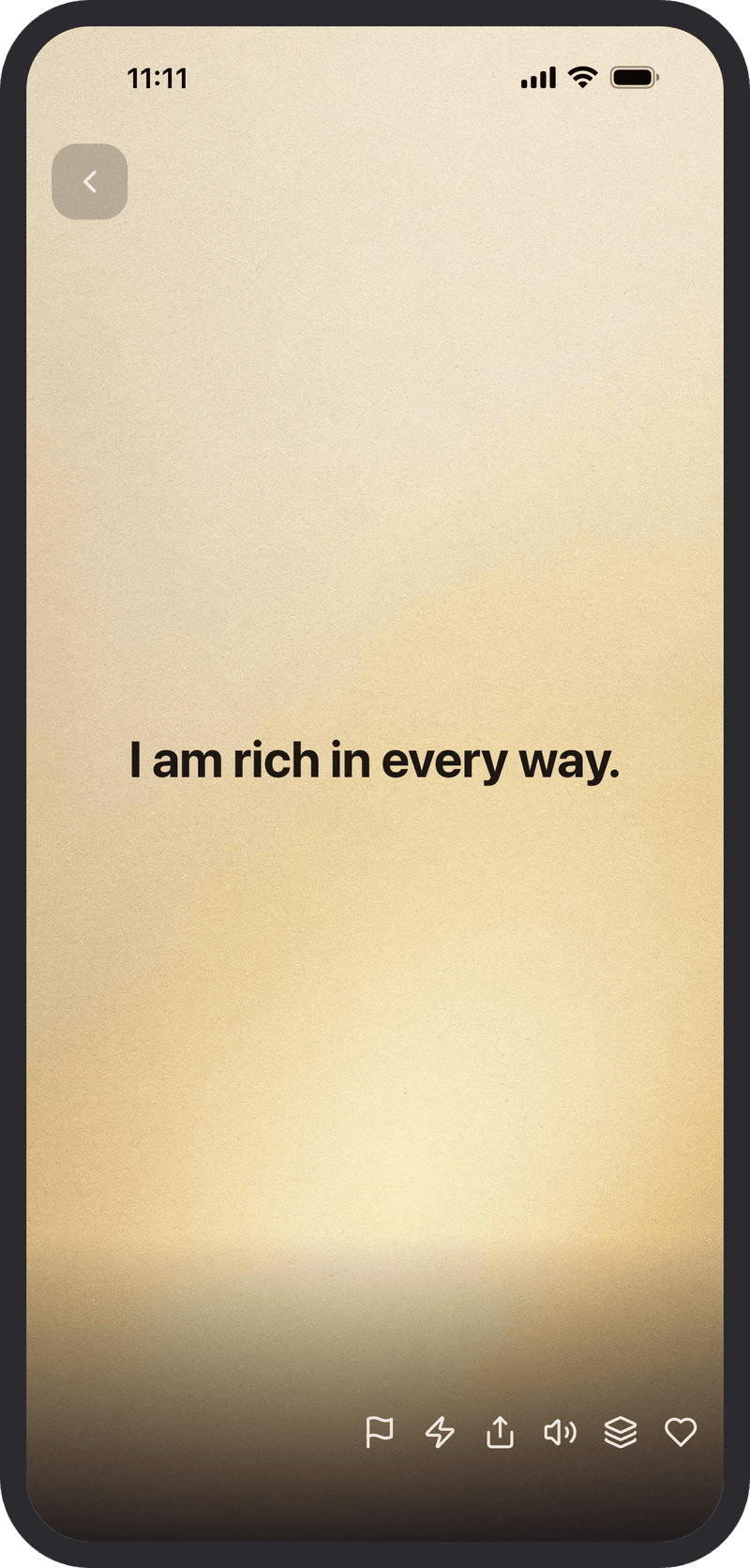 An endless feed of affirmations for every desire